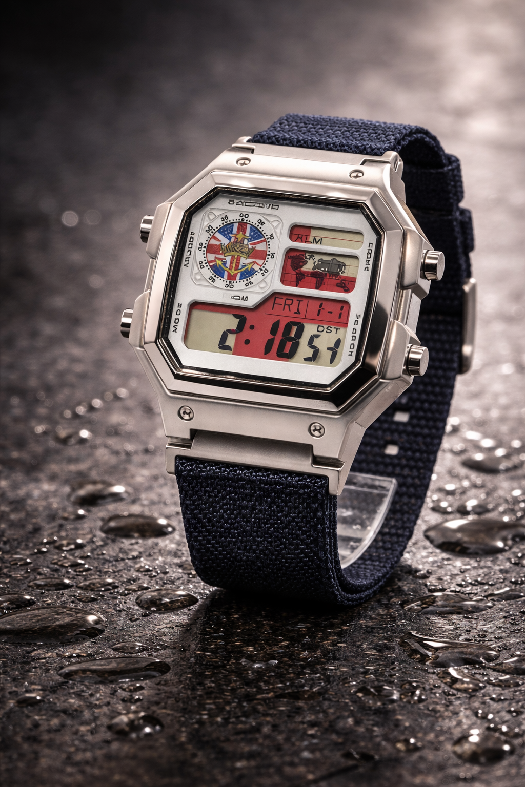 Relógio Steel Navy Pro WR100M